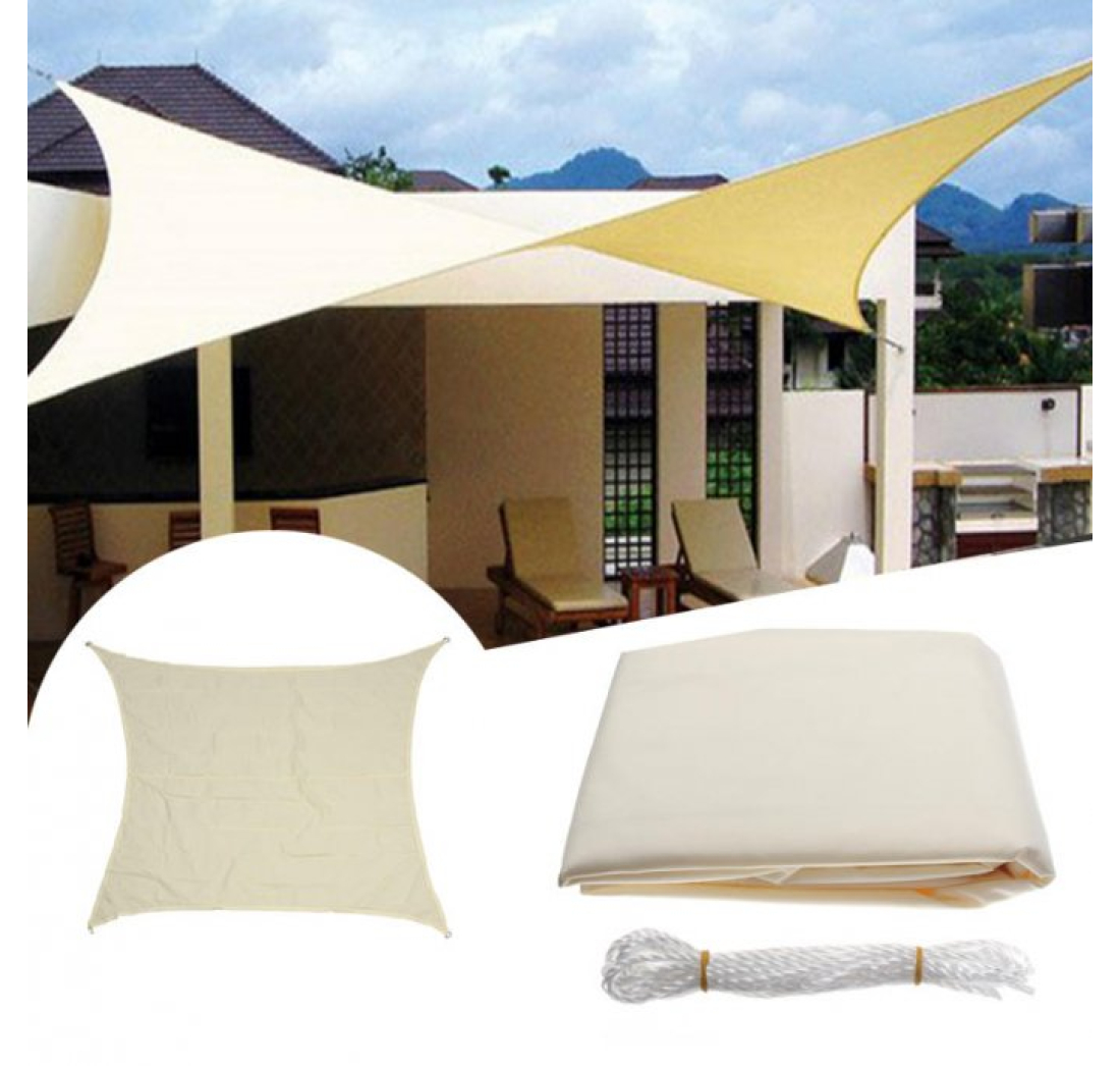 TENDA (SJENILO) ZAŠTITA OD SUNCA PRAVOKUTNIK 3X4 M KREM